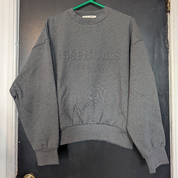 Fear of God Other - Essentials Sweatshirt Fear Of God Crew Neck Sweatshirt Gray Men's BNWT